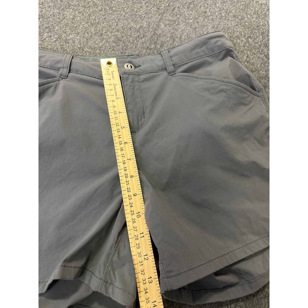 Patagonia Quandary 5" Shorts Women's 8 Forge Gray Nylon Stretch Hiking Outdoor - Picture 6 of 16